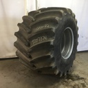 1250/45-32 Firestone Flotation 23 DT R-1W on Case IH Silver Mist 10-Hole "VA" Wheel Assy 90%