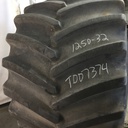 1250/45-32 Firestone Flotation 23 DT R-1W on Case IH Silver Mist 10-Hole "VA" Wheel Assy 90%