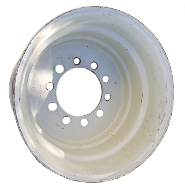 20"W x 22.5"D, Off White 10-Hole Budd Stud Pilot Wheel