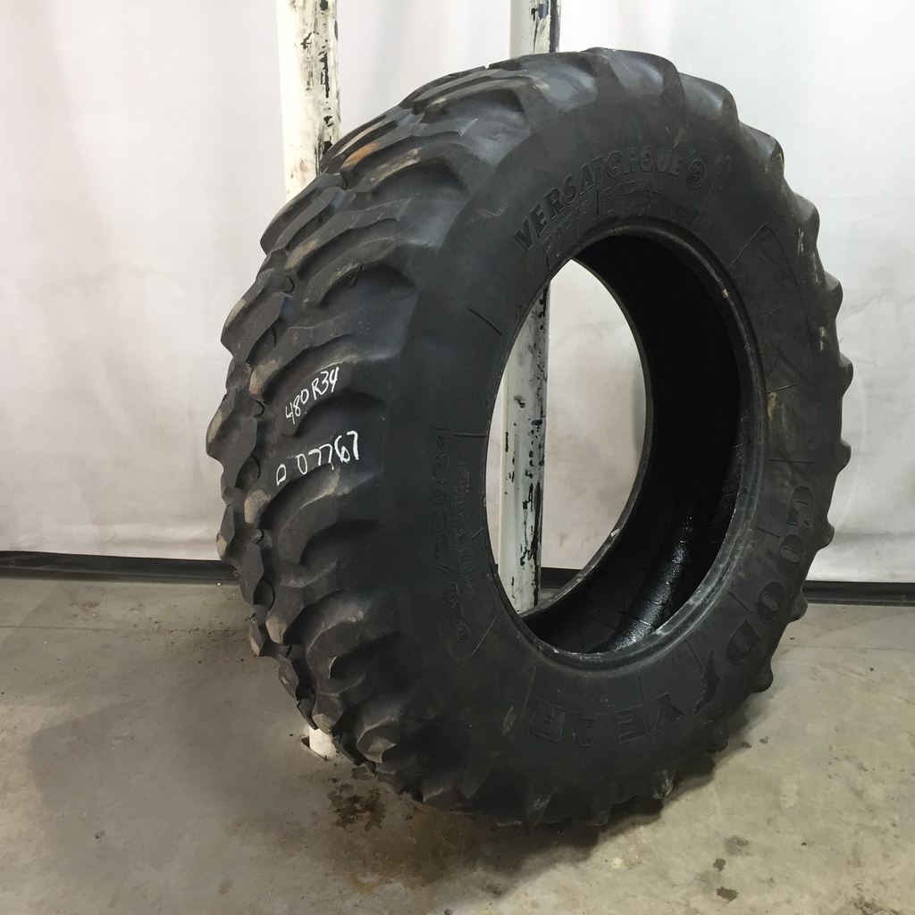 480/85R34 Goodyear Farm DT717 Versa Torque Radial R-1 149 B 50%