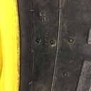480/80R50 Titan Farm AG49M Radial R-1W on John Deere Yellow 10-Hole Formed Plate W/Weight Holes 55%