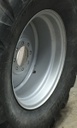 16"W x 26"D, Case IH Silver Mist 8-Hole Formed Plate