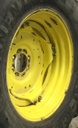 15"W x 30"D Stub Disc (groups of 2 bolts) Rim with 8-Hole Center, John Deere Yellow