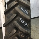 420/85R30 Mitas AC85 Radial R-1W on John Deere Yellow 8-Hole Stub Disc (groups of 2 bolts) 75%