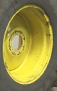 16"W x 26"D, John Deere Yellow 8-Hole Formed Plate