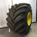 1250/50R32 Mitas SuperFlexion Tire (SFT) R-1W on John Deere Yellow 10-Hole "VA" Wheel Assy 90%