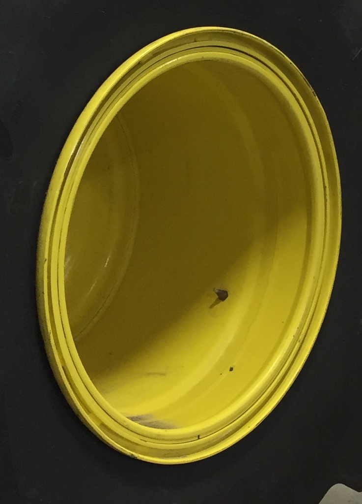 44"W x 32"D, John Deere Yellow 10-Hole "VA" Wheel Assy