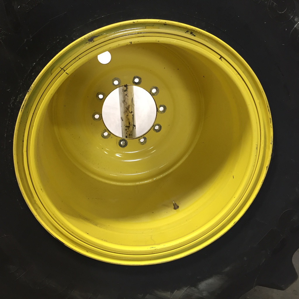 1250/50R32 Mitas SuperFlexion Tire (SFT) R-1W on John Deere Yellow 10-Hole "VA" Wheel Assy 90%