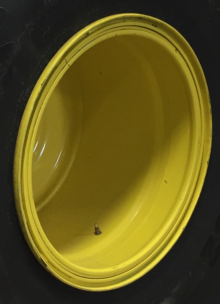 44"W x 32"D, John Deere Yellow 10-Hole "VA" Wheel Assy