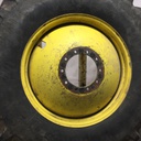 520/85R38 Firestone Radial All Traction 23 R-1 on John Deere Yellow 10-Hole Dolly Dual 80%