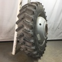 480/80R42 Firestone Radial Deep Tread 23 R-1W on Case IH Silver Mist 20-Hole Dolly Dual 80%