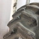 480/80R42 Firestone Radial Deep Tread 23 R-1W on Case IH Silver Mist 20-Hole Dolly Dual 80%