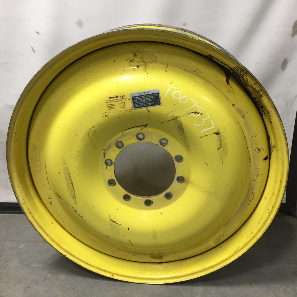 12"W x 46"D, John Deere Yellow 10-Hole Bubble Disc