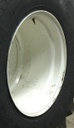 25"W x 26"D, New Holland White 10-Hole Formed Plate