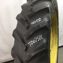480/80R50 Goodyear Farm DT800 Super Traction R-1W on John Deere Yellow 12-Hole Stub Disc 50%