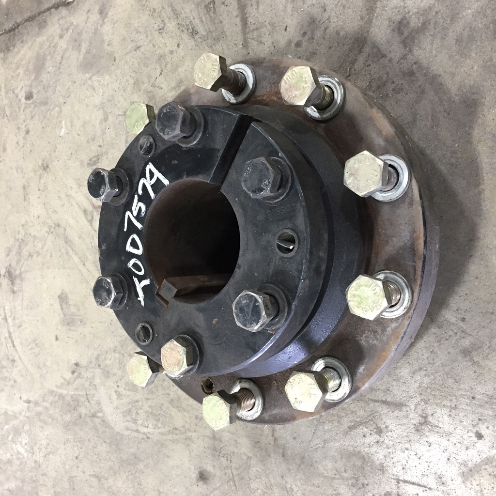 10-Hole Wedg-Lok OE Style, 4.528" (115.011mm) axle, Black