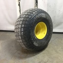 18"W x 16.1"D, John Deere Yellow 8-Hole Formed Plate