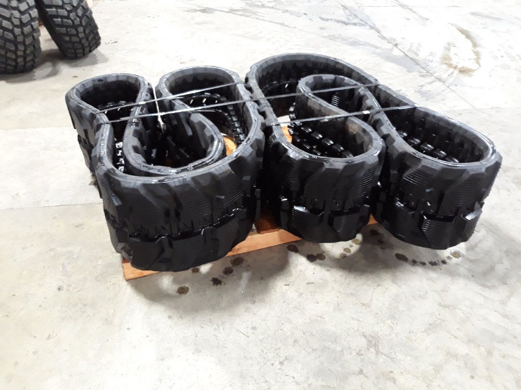 16" Miscellaneous 400 X 72.5P X 74L Angle Block Lug Rubber Track Machine 99%