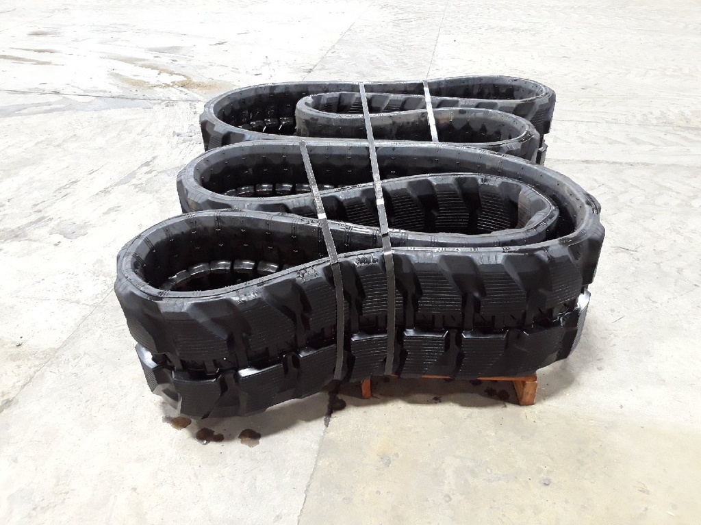 16" Miscellaneous 400 X 72.5P X 74L Angle Block Lug Rubber Track Machine 99%