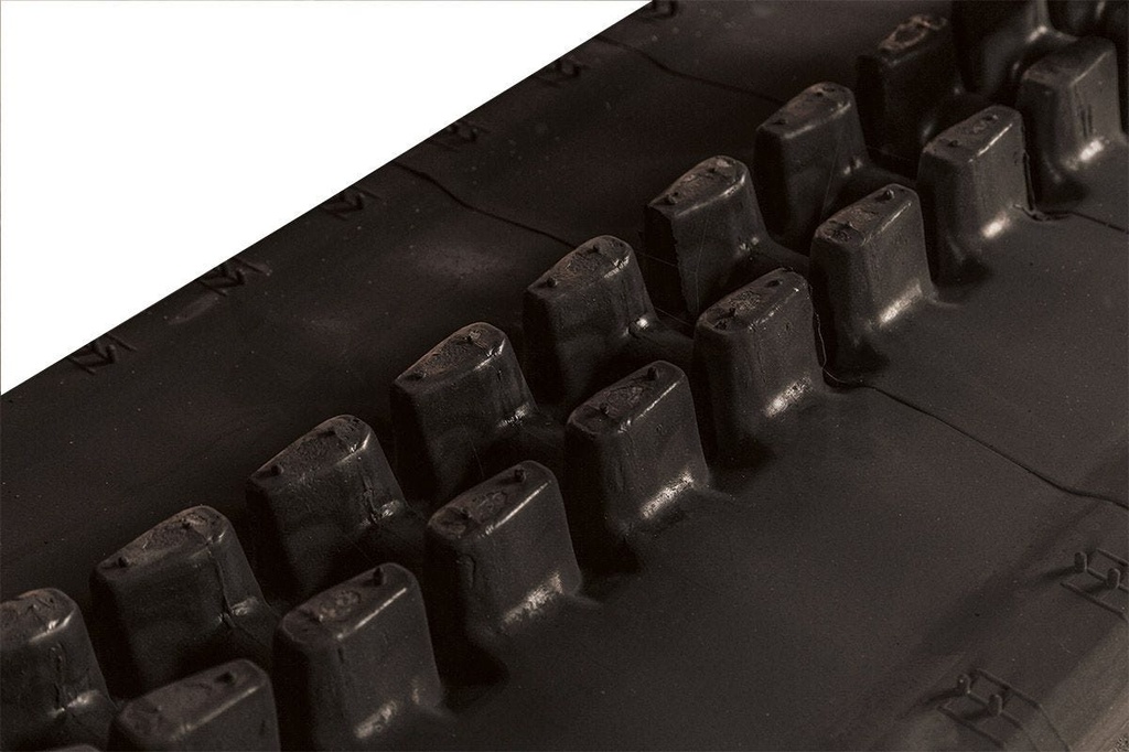 18" Miscellaneous 450 X 81P X 76L Angle Block Lug Rubber Track Machine 99%