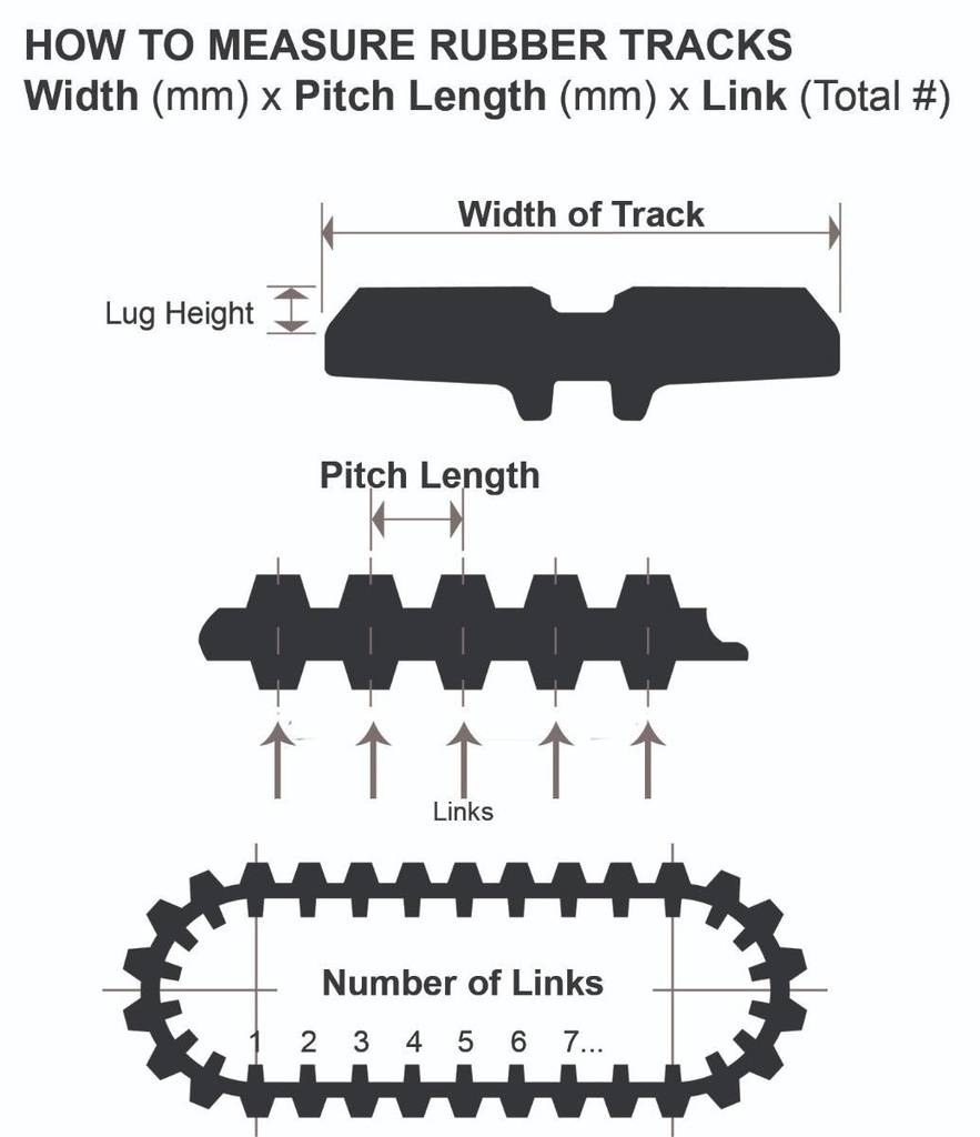 18" Miscellaneous 450 X 81P X 76L Angle Block Lug Rubber Track Machine 99%