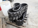 14" Miscellaneous 350 X 55P X 88L Angle Block Lug Rubber Track Machine 99%