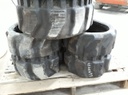 14" Miscellaneous 350 X 55P X 88L Angle Block Lug Rubber Track Machine 99%
