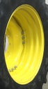 15"W x 30"D Waffle Wheel (Groups of 3 bolts) Rim with 10-Hole Center, John Deere Yellow