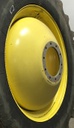 18"W x 42"D, John Deere Yellow 10-Hole Dolly Dual