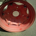 8-Hole Rim with Clamp/Loop Style Center for 26" Rim, Kubota Orange