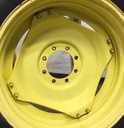 12"W x 38"D Stub Disc (groups of 2 bolts) Rim with 8-Hole Center, John Deere Yellow