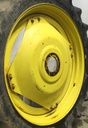 12"W x 46"D Stub Disc (groups of 2 bolts) Rim with 8-Hole Center, John Deere Yellow