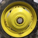 12"W x 46"D Stub Disc (groups of 2 bolts) Rim with 8-Hole Center, John Deere Yellow