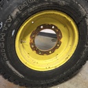 41/14.00-20 Galaxy Mighty Mow R-3 on John Deere Yellow 8-Hole Flat Plate 50%