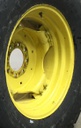 15"W x 26"D Rim with Clamp/U-Clamp (groups of 2 bolts) Rim with 8-Hole Center, John Deere Yellow