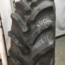 650/75R32 Firestone Radial All Traction DT R-1W on Case IH Silver Mist 10-Hole Formed Plate 85%