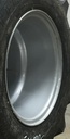 16"W x 16.1"D, Case IH Silver Mist 6-Hole Flat Plate