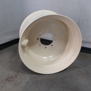 13"W x 22.5"D, Off White 8-Hole Formed Plate
