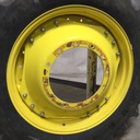 12"W x 38"D Waffle Wheel (Groups of 3 bolts) Rim with 12-Hole Center, John Deere Yellow