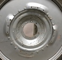 10-Hole Waffle Wheel (Groups of 3 bolts) Center for 38" Rim - 54", Case IH Silver Mist