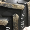 480/80R50 Michelin AgriBib R-1W on Case IH Silver Mist 10-Hole Formed Plate W/Weight Holes 45%