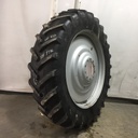 480/80R50 Michelin AgriBib R-1W on Case IH Silver Mist 10-Hole Formed Plate W/Weight Holes 45%