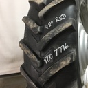 480/80R50 Michelin AgriBib R-1W on Case IH Silver Mist 10-Hole Formed Plate W/Weight Holes 45%