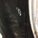 480/80R50 Michelin AgriBib R-1W on Case IH Silver Mist 10-Hole Formed Plate W/Weight Holes 50%