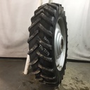 480/80R50 Michelin AgriBib R-1W on Case IH Silver Mist 10-Hole Formed Plate W/Weight Holes 50%