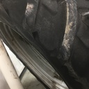 480/80R50 Michelin AgriBib R-1W on Case IH Silver Mist 10-Hole Formed Plate W/Weight Holes 50%