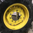 15"W x 26"D, John Deere Yellow 16-Hole Waffle Wheel (Groups of 2 bolts)
