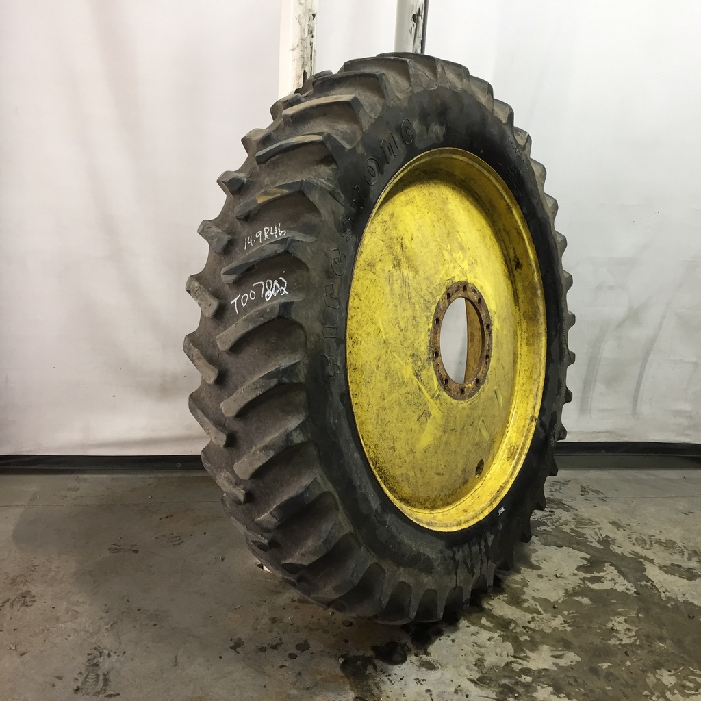 14.9/R46 Firestone Radial All Traction 23 R-1 145 B, **** (12 Ply) 75%