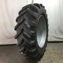 620/70R46 Michelin XM28 R-1W on Case IH Silver Mist 10-Hole Formed Plate W/Weight Holes 99%