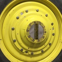 10"W x 50"D Stub Disc Rim with 10-Hole Center, John Deere Yellow